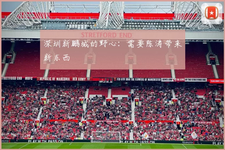 深圳新鹏城的野心：需要陈涛带来新东西